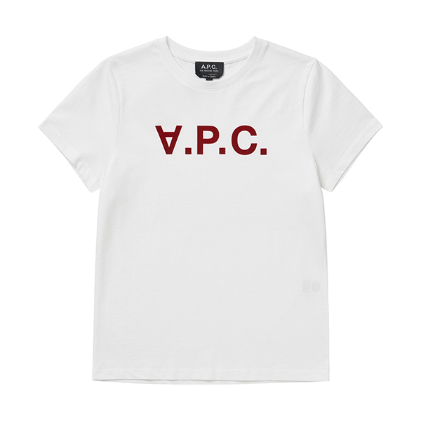 아페쎄 APC 반팔 티셔츠 여성 로고 COBQX F26944 TAB