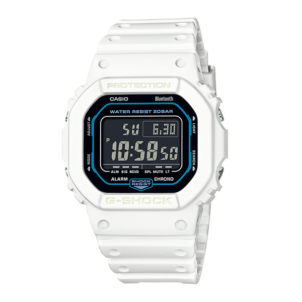 지샥 전자 손목 시계 디지털 스퀘어 DW-B5600SF-7DR