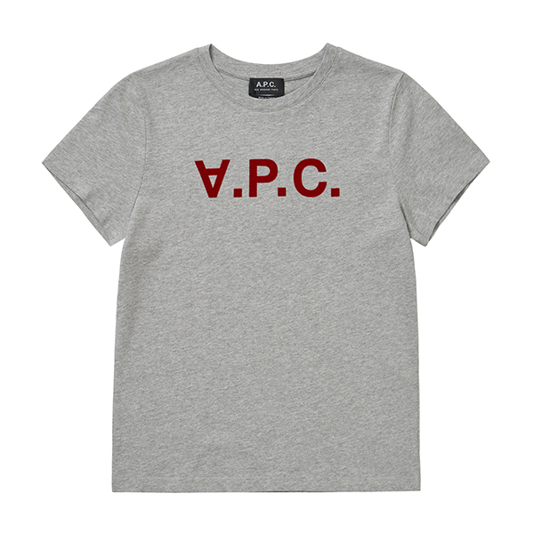 아페쎄 APC 반팔 티셔츠 여성 로고 COEZB F26944 TPH